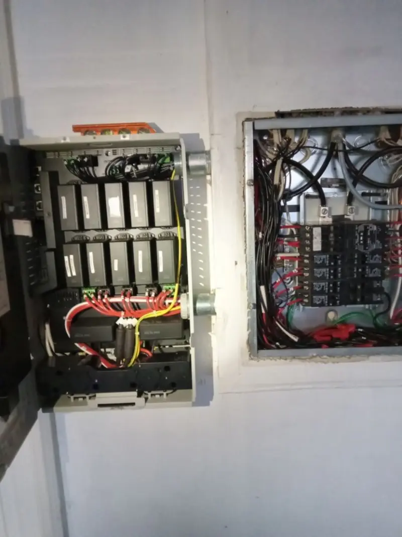 Electrical panel upgrade completed for Carbon Monoxide Detector Installation in Hempstead